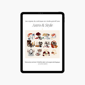 EBOOK – Zodiac Sign and Fashion Style – ENG and FR edition