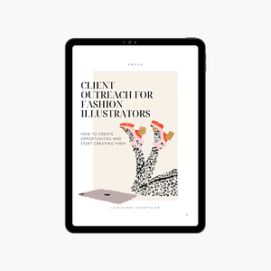 EBOOK Clients Outreach for Fashion Illustrators – ENG and FR edition