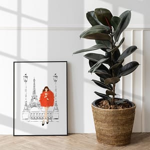 Paris en fête – Digital Luxury Art Print