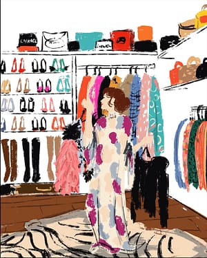 the closet – Digital Luxury Art Print