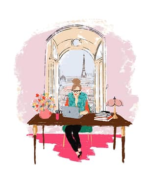 Home Office – Digital Luxury Art Print