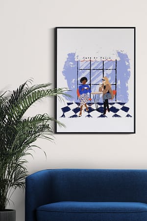 Café de Paris – Digital Luxury Art Print