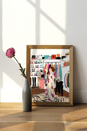 the closet – Digital Luxury Art Print