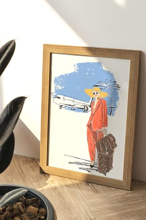 Travel – Digital Luxury Art Print