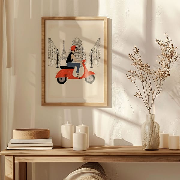 Paris Tour - Digital Luxury Art Print – Image 2