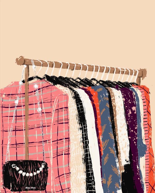 Clothes - Digital Luxury Art Print