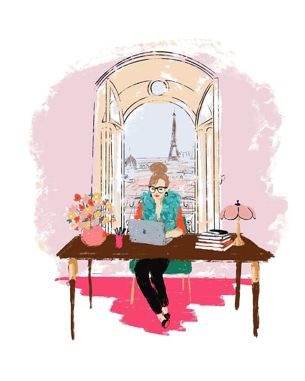 Home Office - Digital Luxury Art Print
